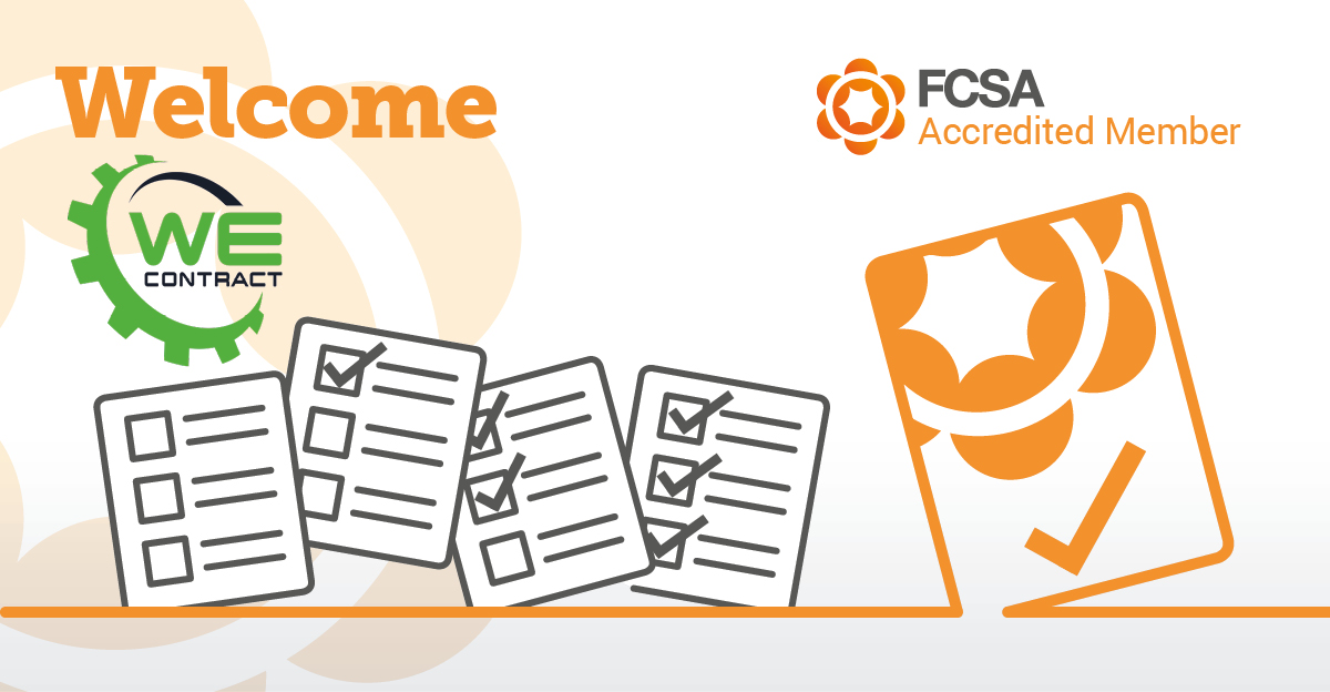 FCSA Accredited Member We Contract