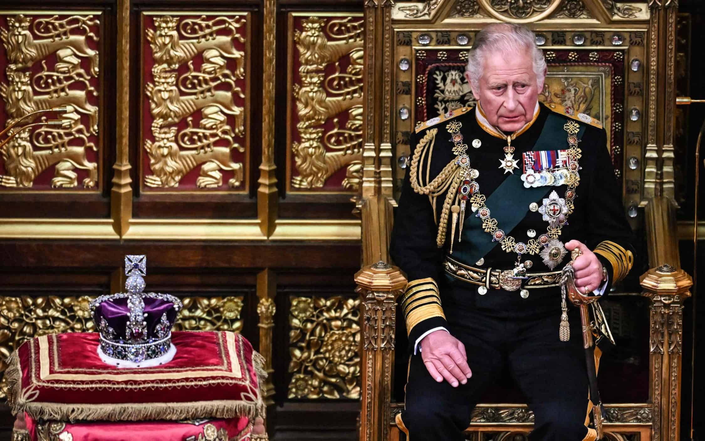 Prince Charles delivers the Queen's Speech 2022